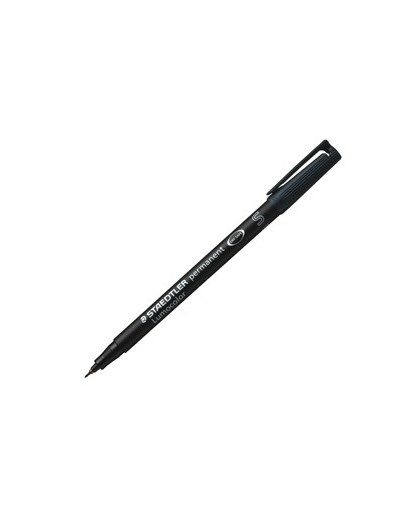 PENNARELLO LUMOCOLOR PERMANENT 313 SF 0.4MM NERO
