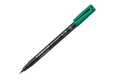 PENNARELLO LUMOCOLOR PERMANENT 313 SF 0.4MM VERDE