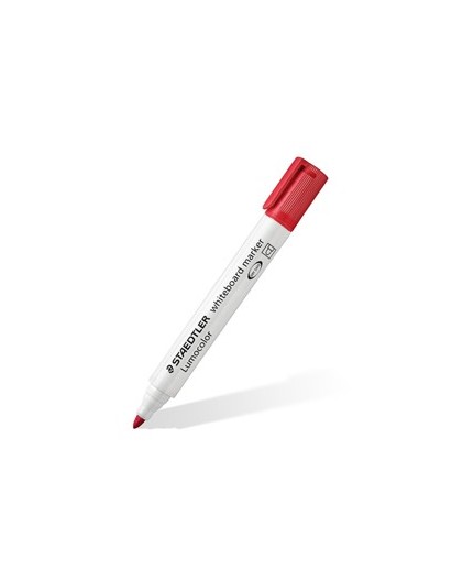 PENNARELLO LUMOCOLOR 351 ROSSO P.TONDA PER LAVAGNE CANCELLABILI