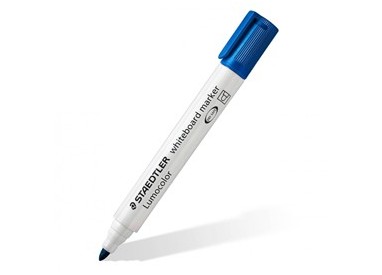 PENNARELLO LUMOCOLOR 351 BLU P.TONDA PER LAVAGNE CANCELLABILI