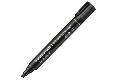 MARCATORE LUMOCOLOR PERMANENT 350 NERO P.SCALPELLO STAEDTLER