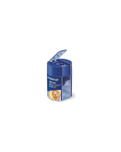 Temperamatite 2 fori per matite colorate c/contenitore Noris Club STAEDTLER