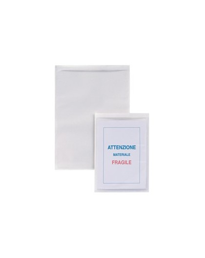 5 BUSTE AUTOADESIVE IESTI STRIP 21X29,7CM TRASPARENTI