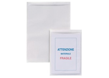 5 BUSTE AUTOADESIVE IESTI STRIP 21X29,7CM TRASPARENTI