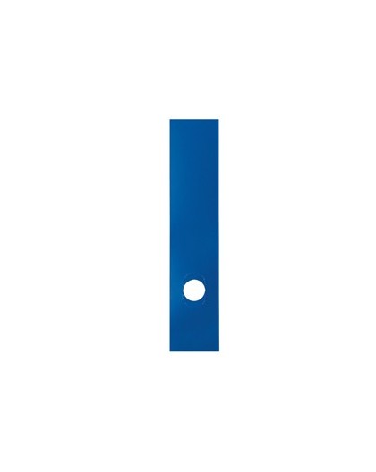 Busta 10 copridorso CDR-P PVC adesivi blu 7x34,5cm SEI ROTA