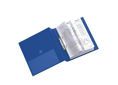 Raccoglitore STELVIO 40 A4 2D blu 22x30cm SEI ROTA