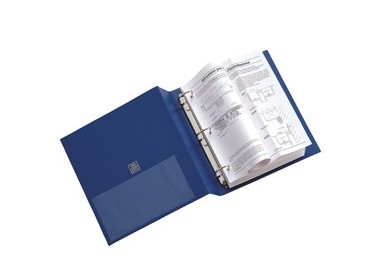 Raccoglitore STELVIO 40 A4 3D blu 22x30cm SEI ROTA