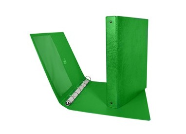 Raccoglitore STELVIO 25 A4 4R verde 22x30cm SEI ROTA
