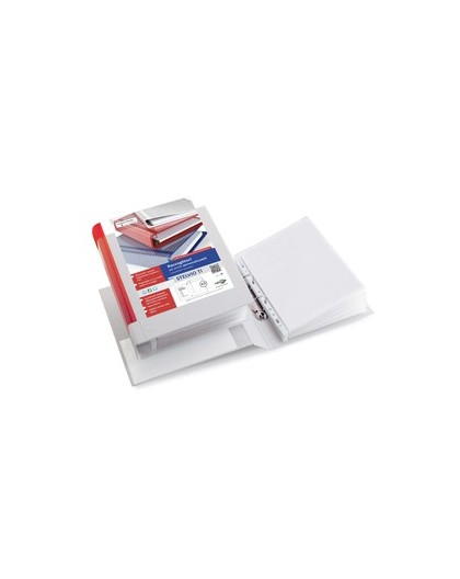 Raccoglitore STELVIO TI 50 A4 2D 22x30cm bianco personalizzabile SEI ROTA