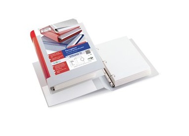 Raccoglitore STELVIO TI 30 A5 3D 15x21cm bianco personalizzabile SEI ROTA