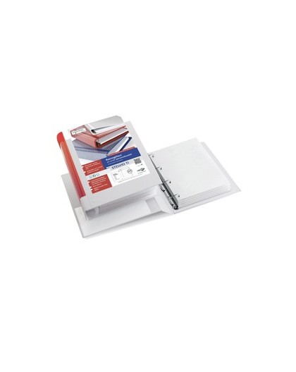 Raccoglitore STELVIO TI 17 A4 4D 22x30cm bianco personalizzabile SEI ROTA