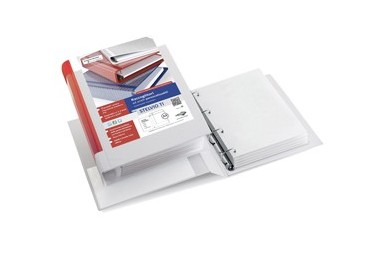Raccoglitore STELVIO TI 50 A4 4D 22x30cm bianco personalizzabile SEI ROTA