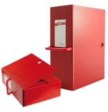 Scatola archivio Big 120 250x350mm rosso c/maniglia Sei Rota