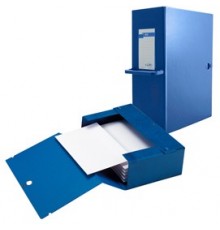 Scatola archivio Big 160 250x350mm blu c/maniglia Sei Rota