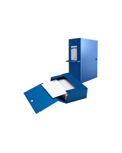 Scatola archivio Big 200 250x350mm blu c/maniglia Sei Rota
