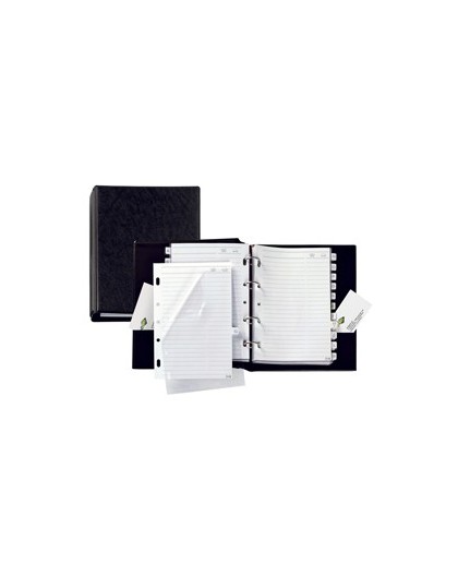 RUBRICA TELEFONICA TELEX 3 NERO 15X21CM (A5)
