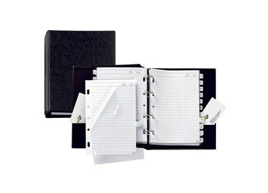 RUBRICA TELEFONICA TELEX 3 NERO 15X21CM (A5)