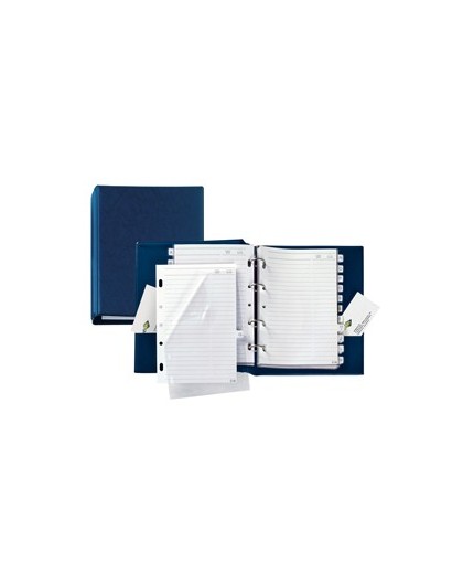 RUBRICA TELEFONICA TELEX 3 BLU 15X21CM (A5)