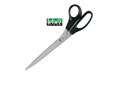 Forbici 4334 25cm lama acciaio inox impug.asimmetrica LEBEZ