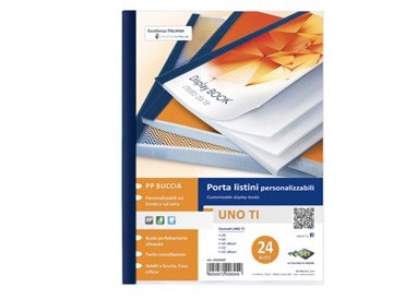 Portalistini personalizzabile UnoTI 15x21cm 24 buste Sei Rota