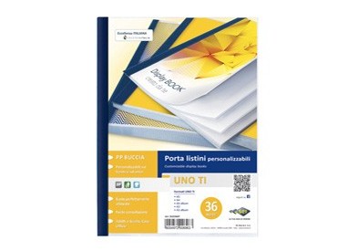Portalistini personalizzabile UnoTI 15x21cm 36 buste Sei Rota