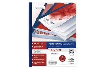 Portalistini personalizzabile UnoTI 22x30cm 6 buste Sei Rota