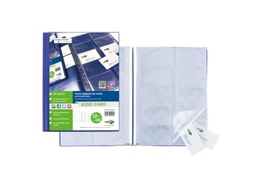 PORTA BIGLIETTI DA VISITA ASSO CARD 21X29.7CM (A4)