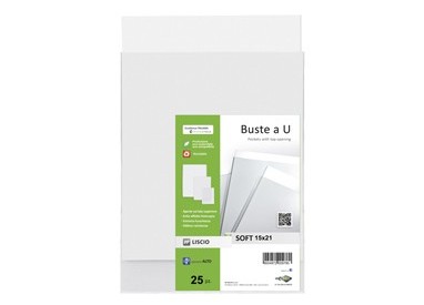25 buste a sacco PP Soft 150x210mm Sei Rota