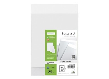 25 buste a sacco PP Soft 220x300mm Sei Rota