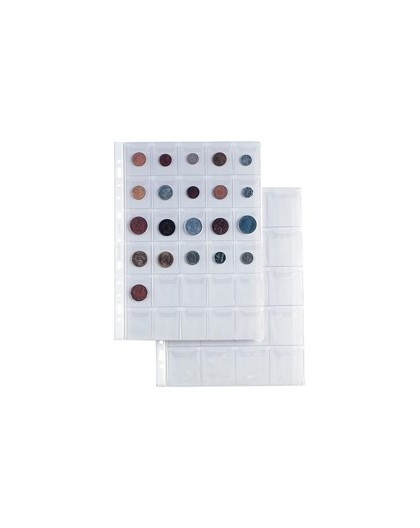 10 BUSTE FORATA PORTA 30 MONETE ERCOLE 21X29,7 30S SEI ROTA