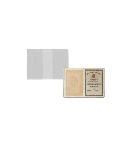 100 BUSTE PORTA CARTA IDENTITA' 15,5X11CM