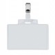 100 portanome Pass 3E 9,5x6cm c/clip in metallo Sei Rota