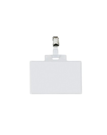 100 portanome Pass 4E 11x7cm c/clip in metallo Sei Rota