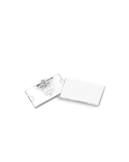 PORTANOME 65x30mm C/CLIP+SPILLA 31-080 LEBEZ