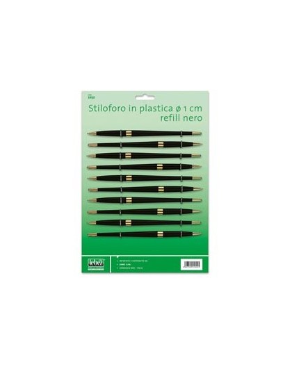Cartella 10 stilofori art.1052 in plastica Lebez