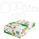 SCATOLA 1000 ETICHETTE CON FILO A388 (15X25MM)