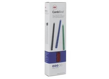 SCATOLA 100 DORSI SPIRALE 10MM NERO 21 ANELLI
