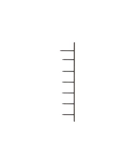 SCATOLA 100 PETTINI SUREBIND 75MM 10 DENTI NERO GBC
