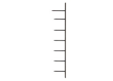 SCATOLA 100 PETTINI SUREBIND 75MM 10 DENTI NERO GBC