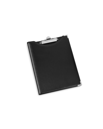 PORTABLOCCO IN SIMILPELLE NERO 24X31cm CON TASCA art.247 LEBEZ