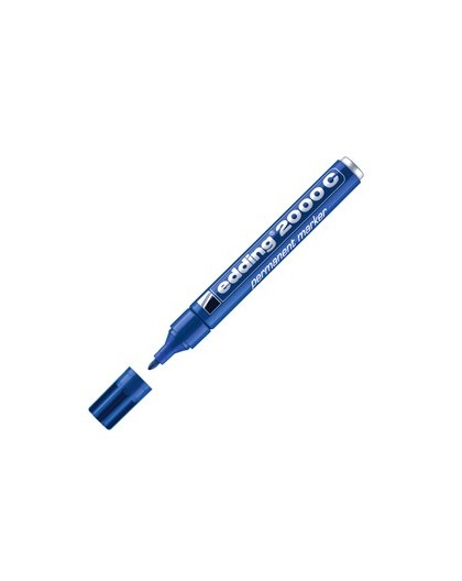 MARCATORE EDDING 2000C BLU P.CONICA