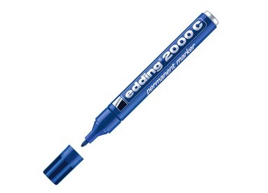 MARCATORE EDDING 2000C BLU P.CONICA