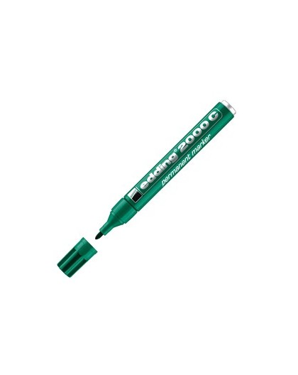 MARCATORE EDDING 2000C VERDE P.CONICA
