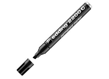 MARCATORE EDDING 2200C NERO P.SCALPELLO