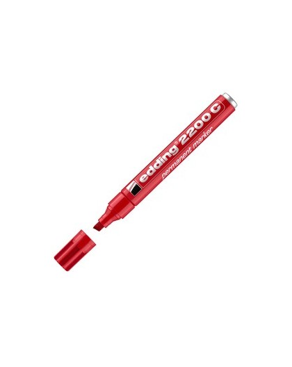 MARCATORE EDDING 2200C ROSSO P.SCALPELLO