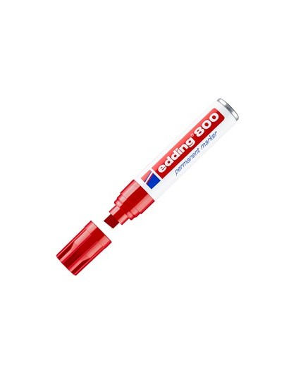 MARCATORE EDDING 800 ROSSO PS 4-12MM PERMANENTE