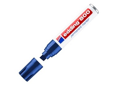 MARCATORE EDDING 800 BLU PS 4-12MM PERMANENTE