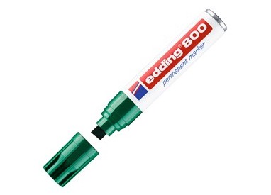 MARCATORE EDDING 800 VERDE PS 4-12MM PERMANENTE