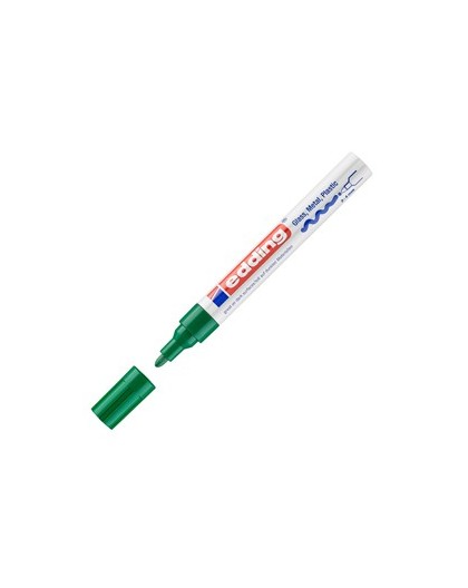 Marcatore EDDING 750 punta media vernice verde