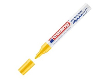 Marcatore EDDING 750 punta media vernice giallo